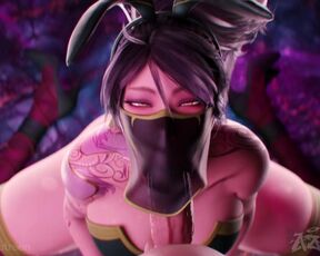 Bunny Akali blow job????????