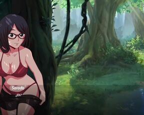 Fucking Sarada in a forest - Sarada Rising