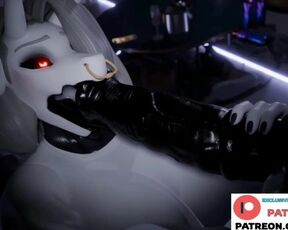 Futanari Furry Do Deep Blowjob And Getting Cum In Mouth | Hottest Futa Furry Hentai 4k 60fps