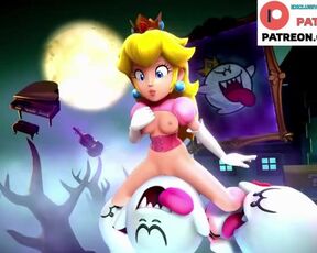 Princess Peach And Daisy Amazing Hentai Adventures In Land Of Halloween | Mario Hentai 4k