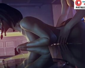 PHARAH X FUTANARI HENTAI ANIMATION OVERWATCH