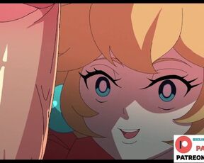 Princess Peach Help With Big Futa Dick And Getting Creampie | Hot Futa Mario Hentai 4k 60fps