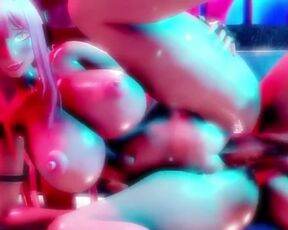 Futa Futanari Lesbian Busty Anal Huge Cumshot 3D Hentai