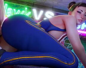 Chun-li gets Hadouken