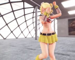 Mmd R-18 Anime Girls Sexy Dancing Clip 366