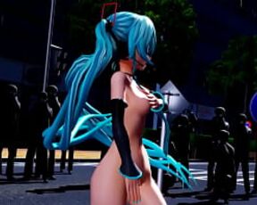 Hatsune Miku Hypno MMD Dance