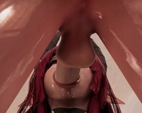 Hot as hell girl likes it deep down her throat. Succubus Blowjob DEEPTHROAT