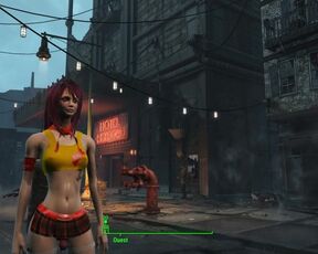 Fallout 4 Sexy schoolgirl 2