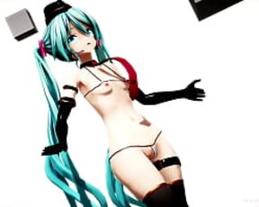 MMD Hatsune Miku PiNK CAT "Colita Hentai" by [Piconano-Femto]