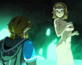 Zelda’s Sexual Date at the Royal Pool: A Lustful Visitor Brings an Unexpected Twist! HENTAI Parody