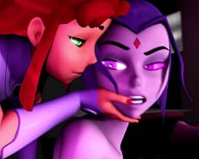 Raven x Starfire