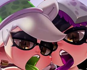 Squid Sisters Blowjob